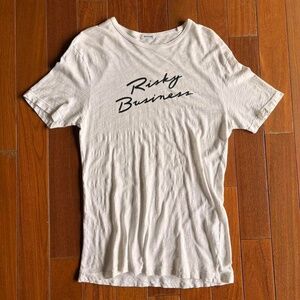 Hiro Clark Risky Business white tee